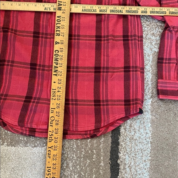 New Outerknown blanket shirt check Plaid Shirt 100% organic cotton size M L XL - Picture 7 of 14